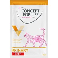 Concept for Life Veterinary Diet Urinary Manzo Buste umido per gatto - Set %: 24 x 85 g