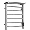 Heated Towel Rack Stainless Steel Smart Timer Control Wall Mounted Modern Minimalist Energy Efficient Bathroom Hardware Set