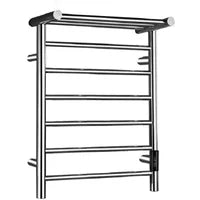 Heated Towel Rack Stainless Steel Smart Timer Control Wall Mounted Modern Minimalist Energy Efficient Bathroom Hardware Set
