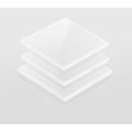 White Polycarbonate Sheet - 3.0 mm - White - Cut to Size Cut Plastic Sheeting