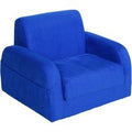 2 in 1 Sofa Chair for Kids in Pink and Blue | Wowcher