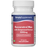 Resveratrol Max with Grapeseed Extract 5,000mg