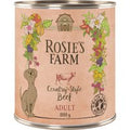 Rosie's Farm Adult 6 x 800 g umido cane - Manzo