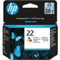 HP Cartuccia originale inchiostro tricromia 22