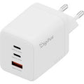 Cargador USB GaN 100W, 2x USB-C, 1x USB-A