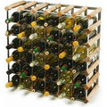 Traditional Wooden Wine Racks - Pine (6x6 Hole [42 Bottles])