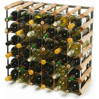 Traditional Wooden Wine Racks - Pine (6x6 Hole [42 Bottles])