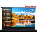 84''-130'' NothingProjector Black Series ALR Motorized Floor Rising Screen For Ultra Short Throw Projector