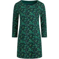 Weird Fish Dandy Printed Sparkle Jersey Tunic Forest Green Size 16