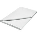 1951 Plain Dye Percale Single Flat Sheet, Silver