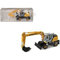 New Holland WE170 Wheeled Excavator Yellow 1/87 (HO) Diecast Model by Promotex