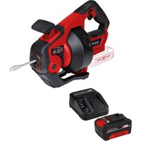 Einhell TE-DA 18/760 Li 18v Cordless Drain Cleaner 1 x 4ah Li-ion Battery Charger