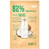 Missha - Talks Vegan Squeeze Sheet Mask MegaNutritious Maschere in tessuto 27 g unisex