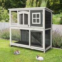 Home Deluxe Houten konijnenhok MINO – 122 x 108 cm
