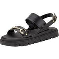 Sandália Feminina Flat Moleca 5504107 PRETO 36