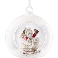 Galway Living Santa's Sleigh  Hanging Bauble Ornament