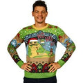 Star Wars Jabba the Hutt Knitted Christmas Jumper - M