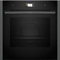 Neff B64CS71G0B N 90  Slide & Hide Pyrolytic Single Oven Graphite