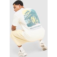 Nike T-shirt Palm - Blanc, Blanc