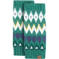 Weird Fish Shutt Fair Isle Wrist Warmers Green Ivy Size ONE