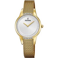Relógio Festina 02-017 Mademoiselle Feminino Aço Dourado