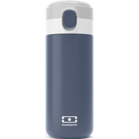Die Kompakte isotherme Flasche - monbento MB Pop blau Infinity