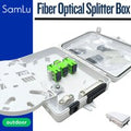 6 Cores Fiber Optic Distribution optical box Cattse FTTH Terminal Data Information Box Drop Cable Protection оптическая коробка