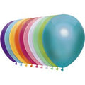 Ballon Haza uni 30cm 50 stuks metallic assorti