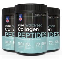 Bovine Collagen Peptides Powder | 700g | 3 Pack Bundle