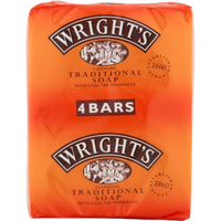 Wright's Traditional Soap Bars – 4 Pcs (4 x 100 g)
