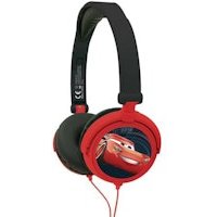 Lexibook HP010 Auriculares Diadema Negro, Rojo