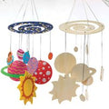 Solar System Wooden Mobile Kits (Pack of 2) Wood Craft Kits For Kids