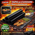 Lot de 2 Tapis de Cuisson pour Four et Barbecue