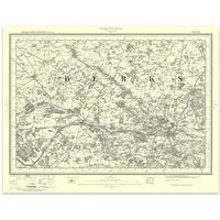 Ordnance Survey Hungerford 1896-1904 - Historical Reproduction Map