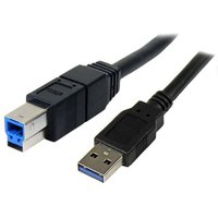 StarTech.com 3m Black SuperSpeed USB 3.0 Cable A to B - M/M