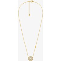 MK Collier cœur en argent sterling à pierres pavées - Or - Michael Kors