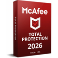 McAfee Total Protection 2026 1 rok / 1 PC