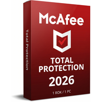 McAfee Total Protection 2026 1 rok / 1 PC