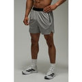Pantalón Corto Man Active Regular De Tela Elástico Perforado, Gris