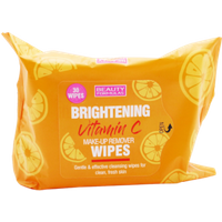 Beauty Formulas Vitamin C Makeup Remover Wipes - 30 pcs