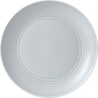 Maze Light Grey Dinner Plate
