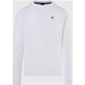 North Sails - T-shirt a maniche lunghe con logoNorth SailsWhite3XL