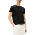 Men's Tommy Hilfiger 100% Cotton Crew Neck T-Shirt - Classic Fit, Breathable, Iconic Logo, 4 Colours | Wowcher