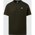 North Sails - T-shirt in cotone organicoNorth SailsGrey melange4XL