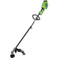 Greenworks GD40BC 40v Cordless Brushless Grass Trimmer 350mm 2 x 2ah Li-ion Battery Charger