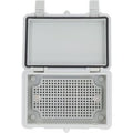Durable 150×100×70mm Waterproof Electrical Box Plastic Clip With bottom plate Outdoor Electrical Case Grey Junction Box Outdoor