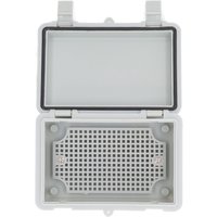 Durable 150×100×70mm Waterproof Electrical Box Plastic Clip With bottom plate Outdoor Electrical Case Grey Junction Box Outdoor