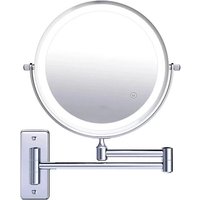 Make-Up Spiegel - Batterij - Chroom