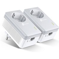 TP-Link Passthrough Powerline 600 Starter Kit, 1 Port