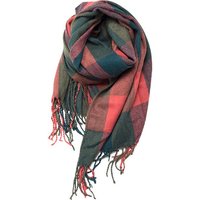 Black Women's Oversized Tartan Acrylic Cashmere Scarf - 9 Winter Styles | Wowcher